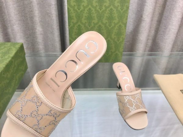 GG Mid-heel slide sandal super A - Image 19