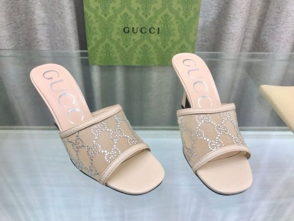 GG Mid-heel slide sandal super A - Image 23