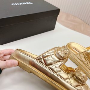 CC Metallic Gold Sandals Super A