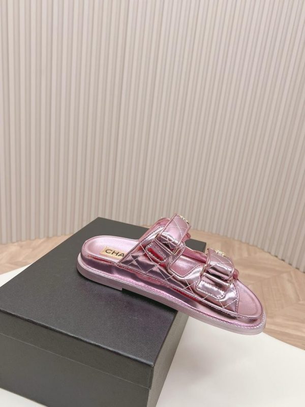 CC Metallic Pink Sandals Super A - Image 8