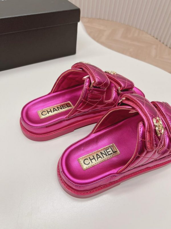 CC Metallic Pink Sandals Super A - Image 2