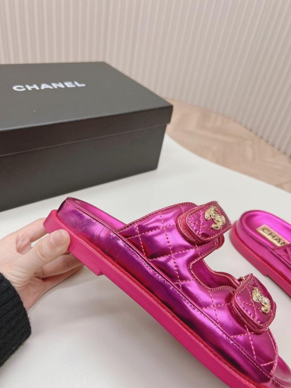 CC Metallic Pink Sandals Super A - Image 5