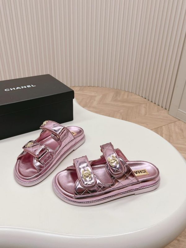 CC Metallic Pink Sandals Super A