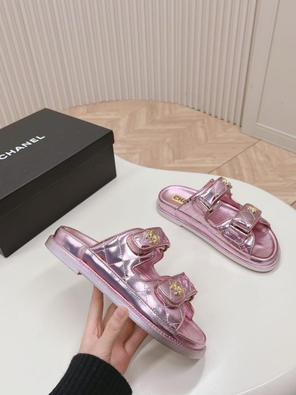 CC Metallic Pink Sandals Super A - Image 6