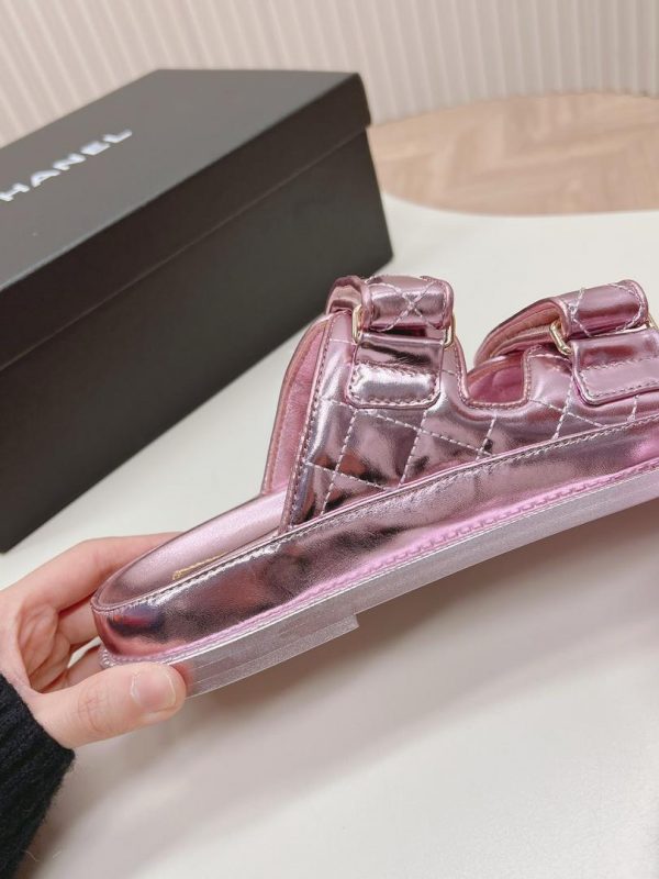 CC Metallic Pink Sandals Super A - Image 5