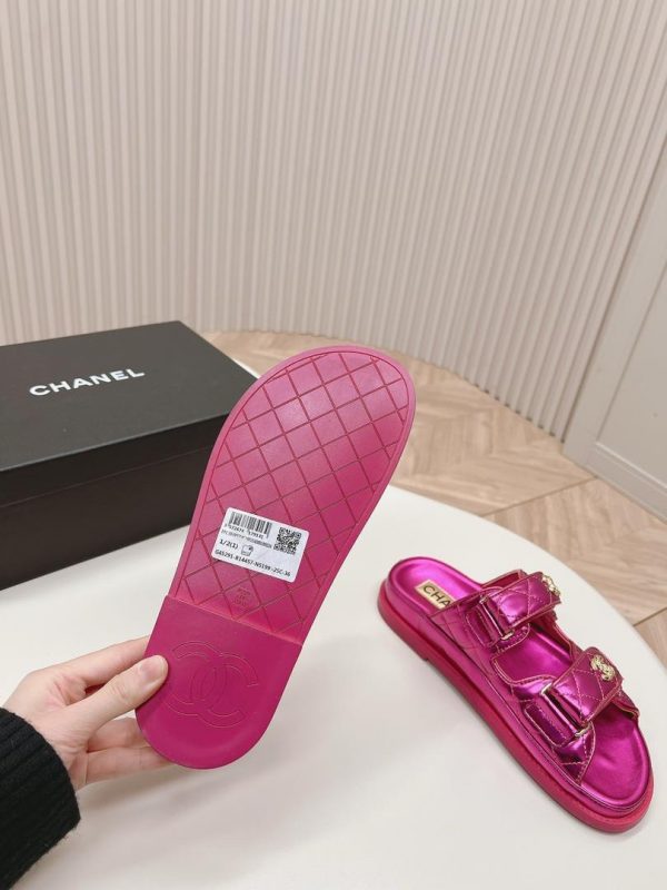 CC Metallic Pink Sandals Super A - Image 4