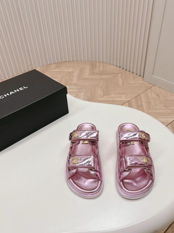 CC Metallic Pink Sandals Super A - Image 10
