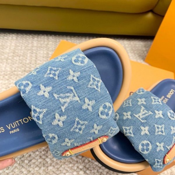 LV Pool Pillow Flat Comfort Mules - Image 3