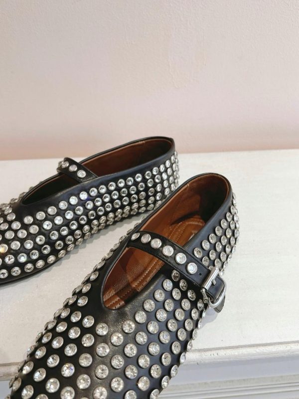 Alaia Strass Ballet Flats - Image 6