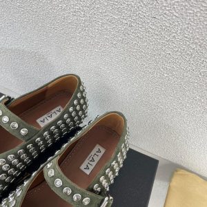 Alaia Strass Ballet Flats